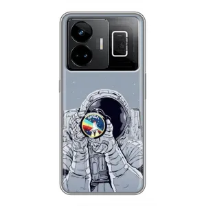 Чохол NASA для Realme GT3 (AlphaPrint) (Космонавт фото)