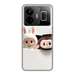 Чохол з принтом «Лабубу» для Realme GT3