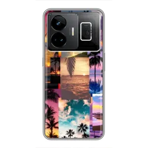 Силіконовий чохол з КАРТИНКАМИ літо для Realme GT3 (AlphaPrint) (Літня відпустка)