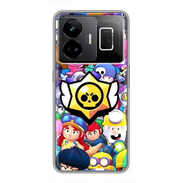Чехол с принтом «Лого Brawl Stars» для Realme GT3