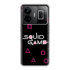 Чехол Гра в кальмара для Realme GT3 (Паттерн Игра кальмара)