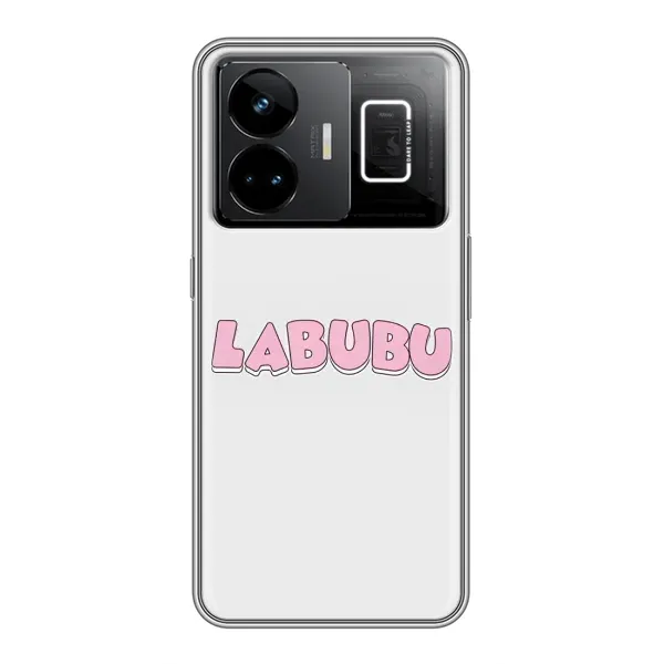 Чохол з принтом «Лого Лабубу» для Realme GT3