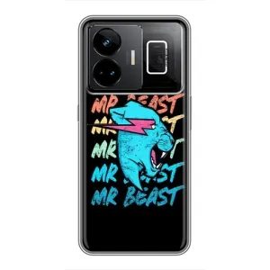 Чехол с принтом «logo Mr beast» для Realme GT3