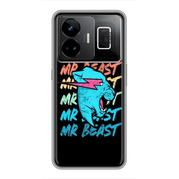 Чехол с принтом «logo Mr beast» для Realme GT3