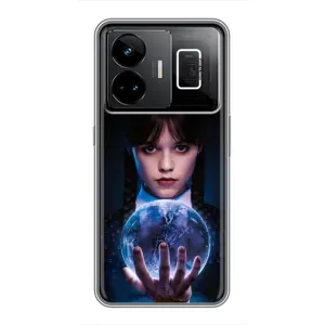 Чехол с дизайном Венздей 2 на Realme GT3 (Магическая сфера Уэнздей)