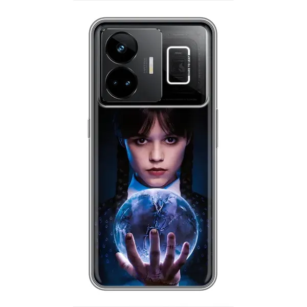 Чехол с принтом «Магическая сфера Уэнздей» для Realme GT3