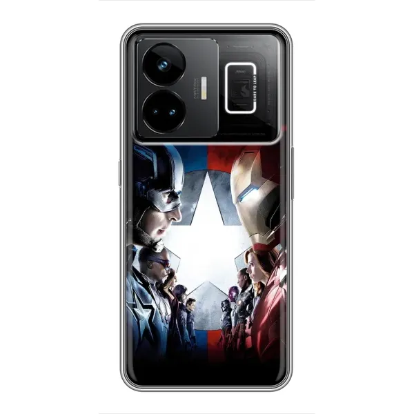 Чехол с принтом «Марвел стайл» для Realme GT3