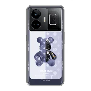 Круті Чохли Луі Віттон для Realme GT3 (AlphaPrint) (Медведик LV)