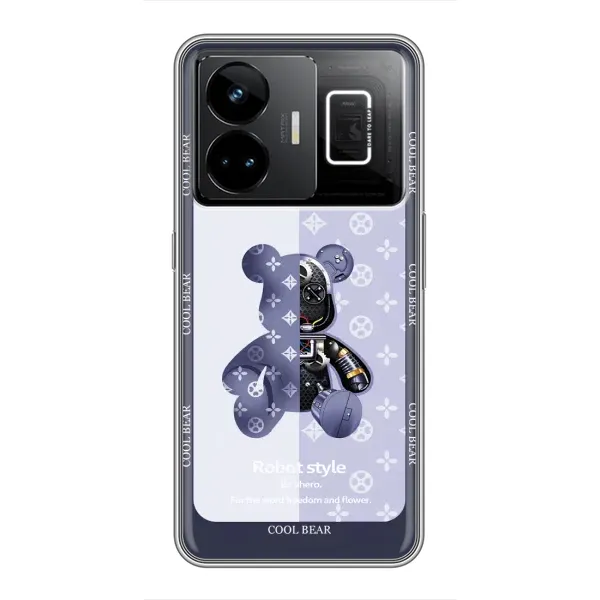 Чохол з принтом «Медведик LV» для Realme GT3