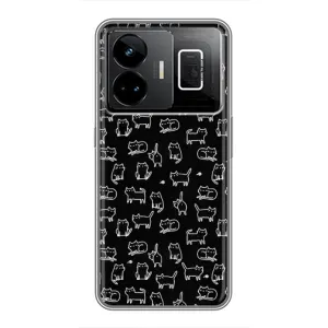Чехол с принтом «Меленькие котики» для Realme GT3