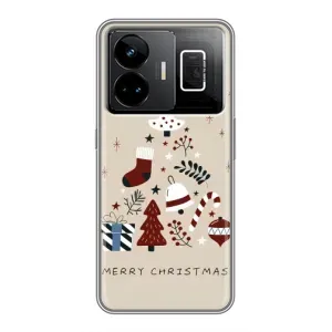 Рождественские Чехлы для Realme GT3 (VPrint)