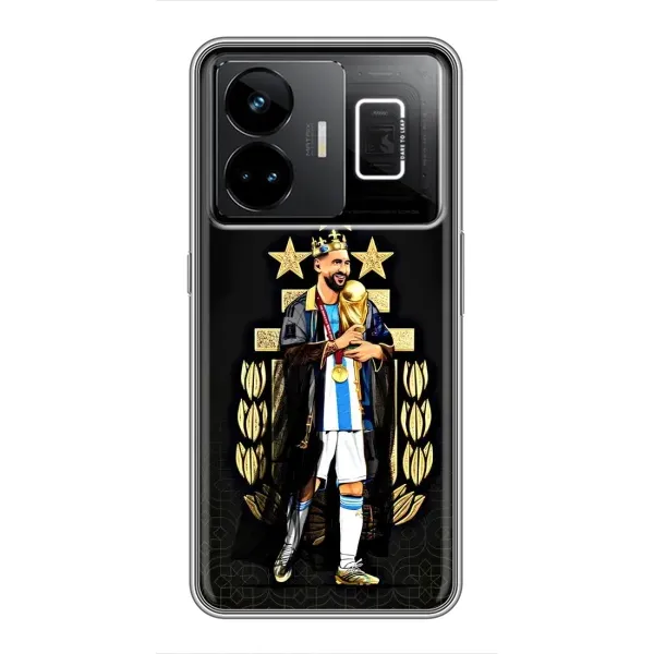 Чохол з принтом «Мессі Король» для Realme GT3 Чохол з принтом «Мессі Король» для Realme GT3