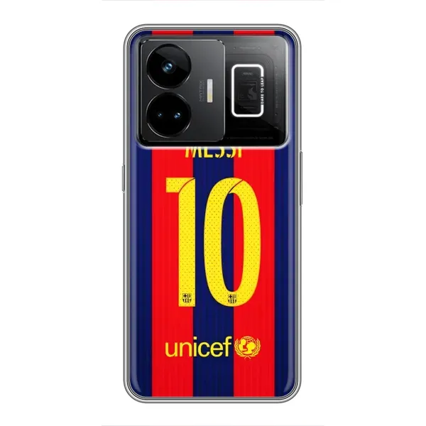 Чохол з принтом «Messi Barca 10» для Realme GT3