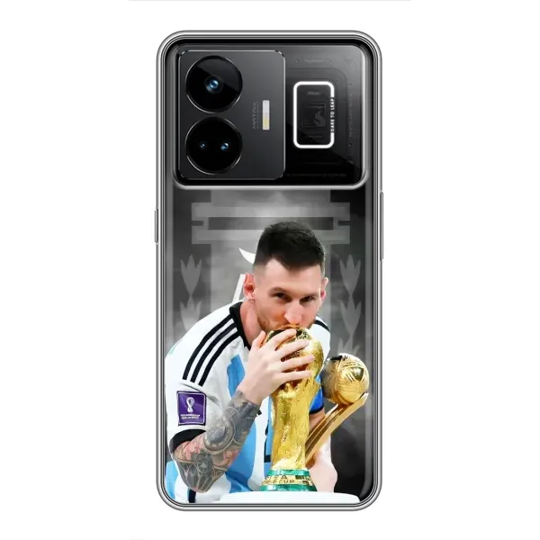 Чохол з принтом «Мессі Чемпіон» для Realme GT3 Чохол з принтом «Мессі Чемпіон» для Realme GT3