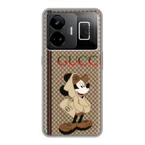 Чехлы ГУЧЧИ для Реалми ДжиТи 3 (AlphaPrint) (Mickey GUCCI)