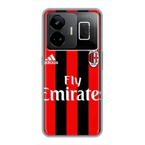 Чехлы для Realme GT3 (VPrint) - Футбольные клубы (Milan)
