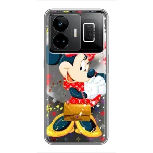 Чехол с принтом «Minni с бантиком» для Realme GT3