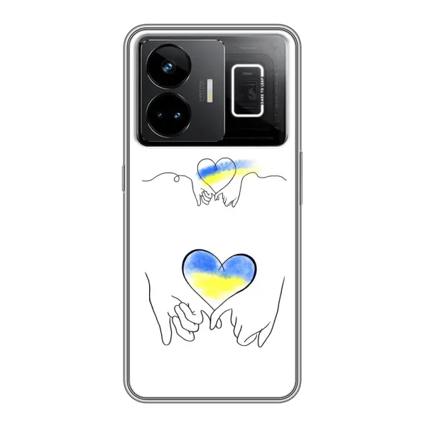 Чехол с принтом «Мир Украине» для Realme GT3