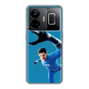 Чехол с принтом Фантастическая четверка для Realme GT3 (Мистер Фантастик супергерой)