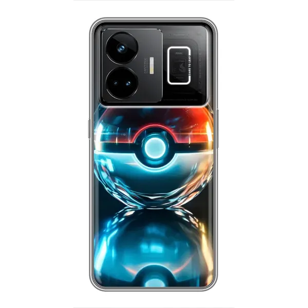 Чехол с принтом «Мяч Пикачу» для Realme GT3 Чехол с принтом «Мяч Пикачу» для Realme GT3