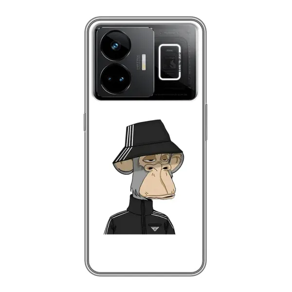 Чохол з принтом «мавпа NFT Adidas» для Realme GT3 Чохол з принтом «мавпа NFT Adidas» для Realme GT3