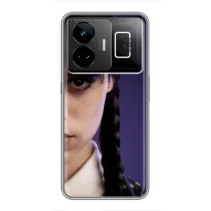 Чехол с дизайном Венздей 2 на Realme GT3 (Загадочный взгляд Уэнздей)