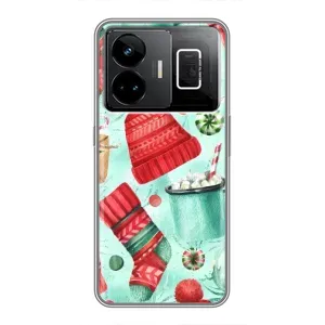 Новорічні Чохли для РеалМi GT3 (VPrint) (Одяг НР)