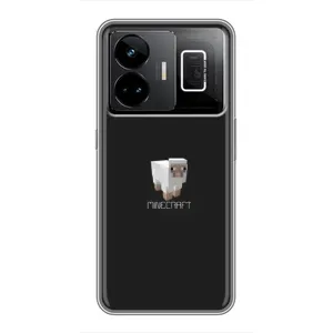 Чохол Майнкрафт на Realme GT3 (AlphaPrint) Minecraft (Овечка Майнкрафт)
