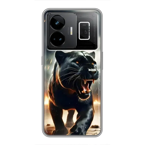 Чехол с принтом «Черная пантера» для Realme GT3