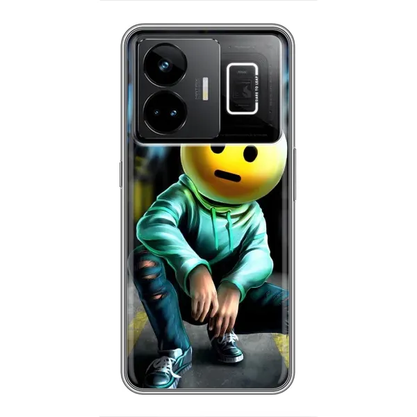 Чохол з принтом «Хлопець смайл» для Realme GT3