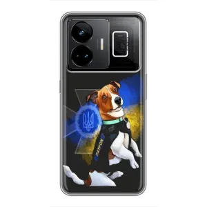 Чехлы с картинкой собаки Патрон для Realme GT3 (AlphaPrint) (Патрон собачка)