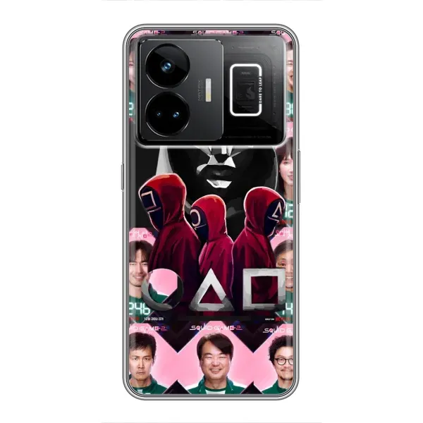Чехол с принтом «Участники Игра кальмара» для Realme GT3