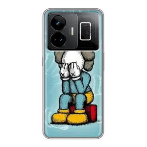 Чехол с принтом «Плач Bearbrick» для Realme GT3
