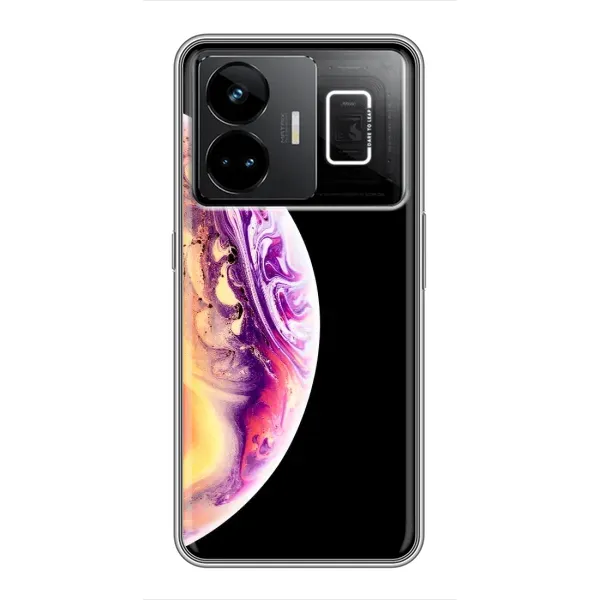 Чехол с принтом «Планета Айфон» для Realme GT3