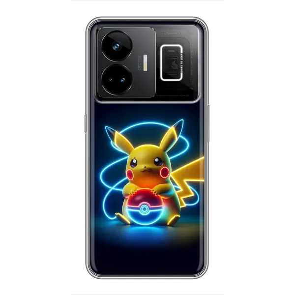 Чехол с принтом «Покемон» для Realme GT3 Чехол с принтом «Покемон» для Realme GT3