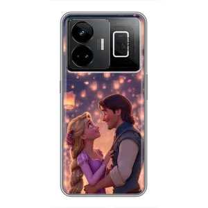 Чехол Рапунцель для Realme GT3 (Принцесса и принц)