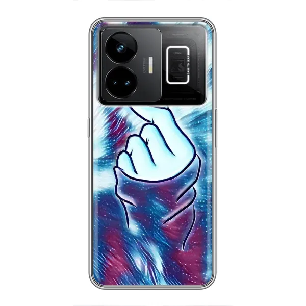 Чохол з принтом «Радужне серце» для Realme GT3