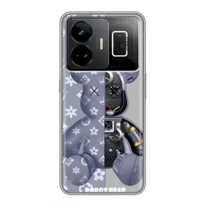 Круті Чохли Луі Віттон для Realme GT3 (AlphaPrint) (Робот Медведик)