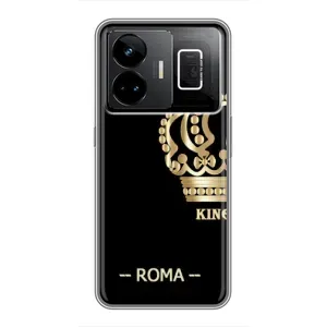 Чехлы для Realme GT3 (VPrint) - Футбольные клубы (Roma)