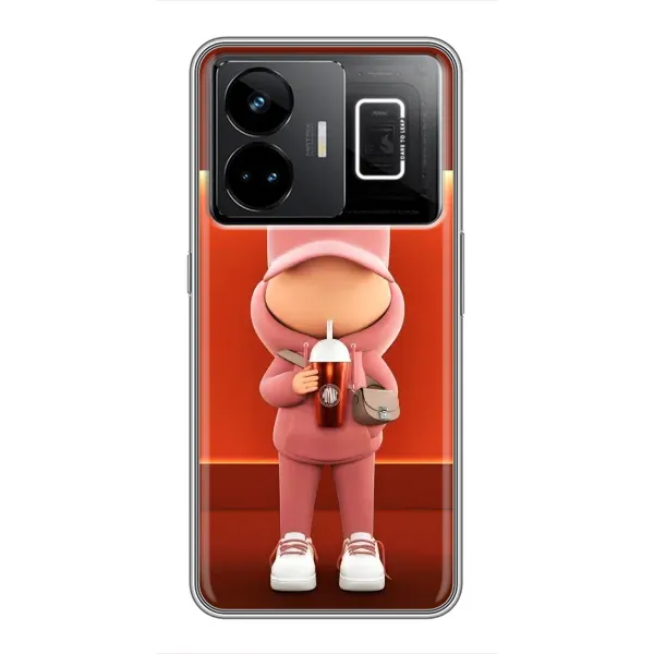 Чохол з принтом «З Кавою» для Realme GT3