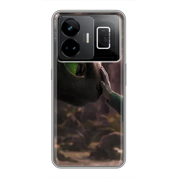 Чехол с принтом «Сцена с драконом» для Realme GT3