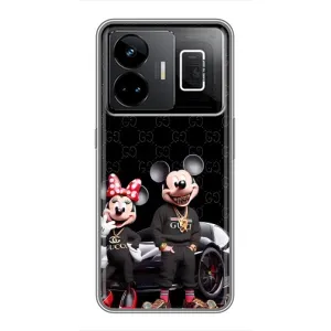 Чехол с принтом «Семья Маусов» для Realme GT3