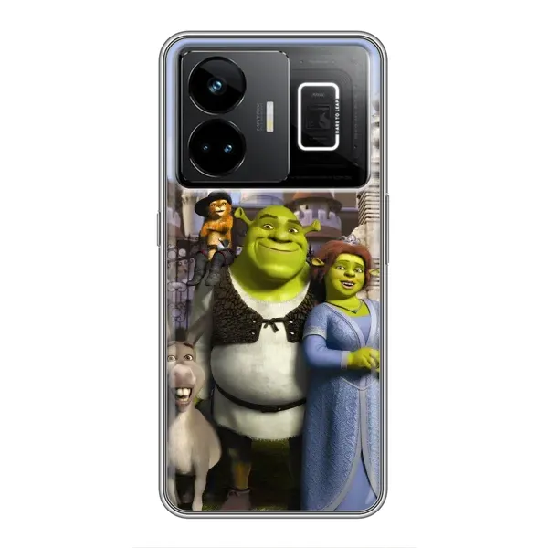 Чехол с принтом «Сказочные герои Шрека» для Realme GT3
