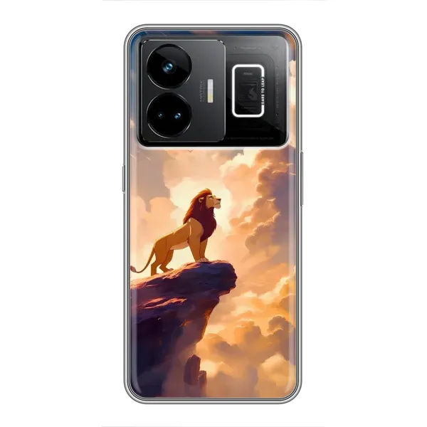 Чехол с принтом «Симба на скале» для Realme GT3