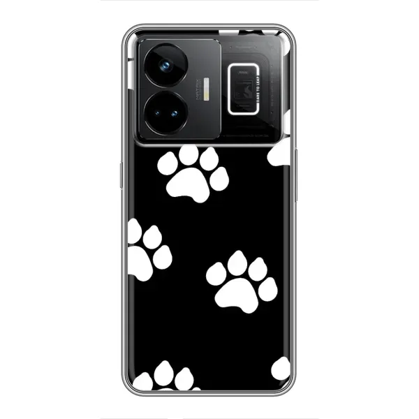 Чохол з принтом «Сліди собаки» для Realme GT3