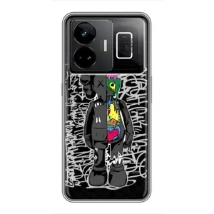 Чехол с принтом «Стиль Bearbrick» для Realme GT3