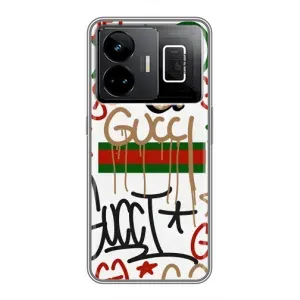 Чехол с принтом «Стиль GUUCI» для Realme GT3