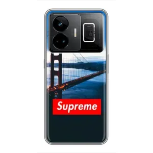 Чехол с принтом «Стиль Supreme» для Realme GT3