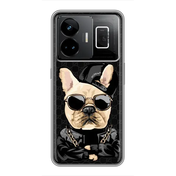 Чехол с принтом «Стильная собака» для Realme GT3