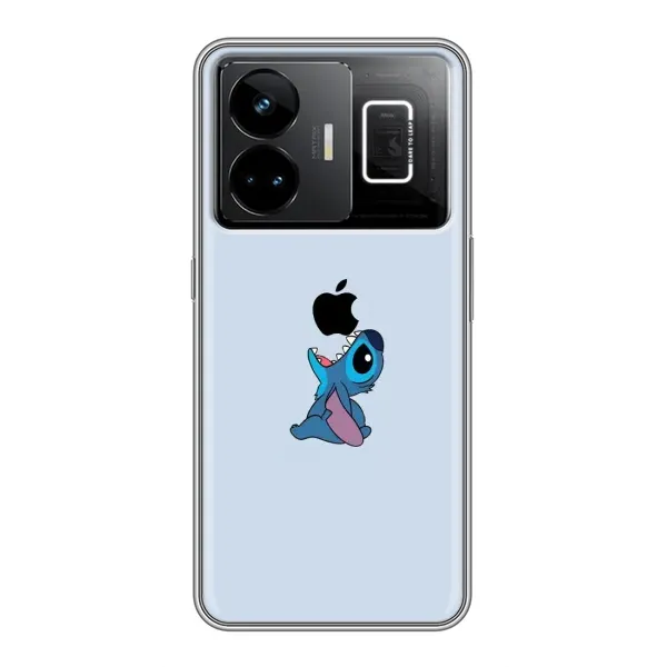 Чехол с принтом «Stitch apple» для Realme GT3
